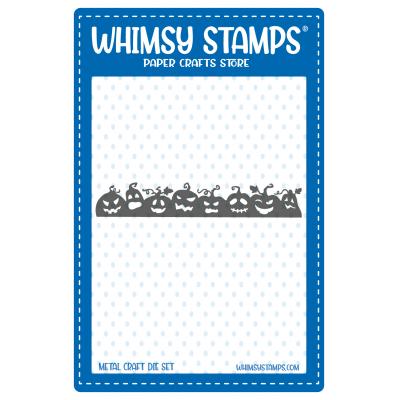 Whimsy Stamps Cutting Dies - Jack o'Lanterns Border